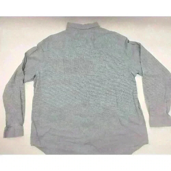 Columbia Button down Blue Houndstooth check 2XL Cotton blend stretch - Picture 6 of 8